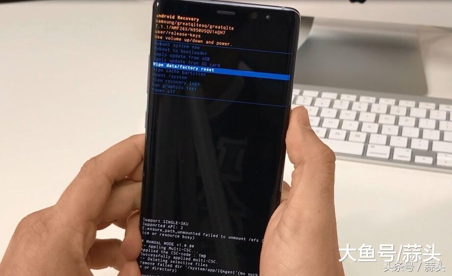 三星s10强制重启的方法,三星note10怎么强制重启