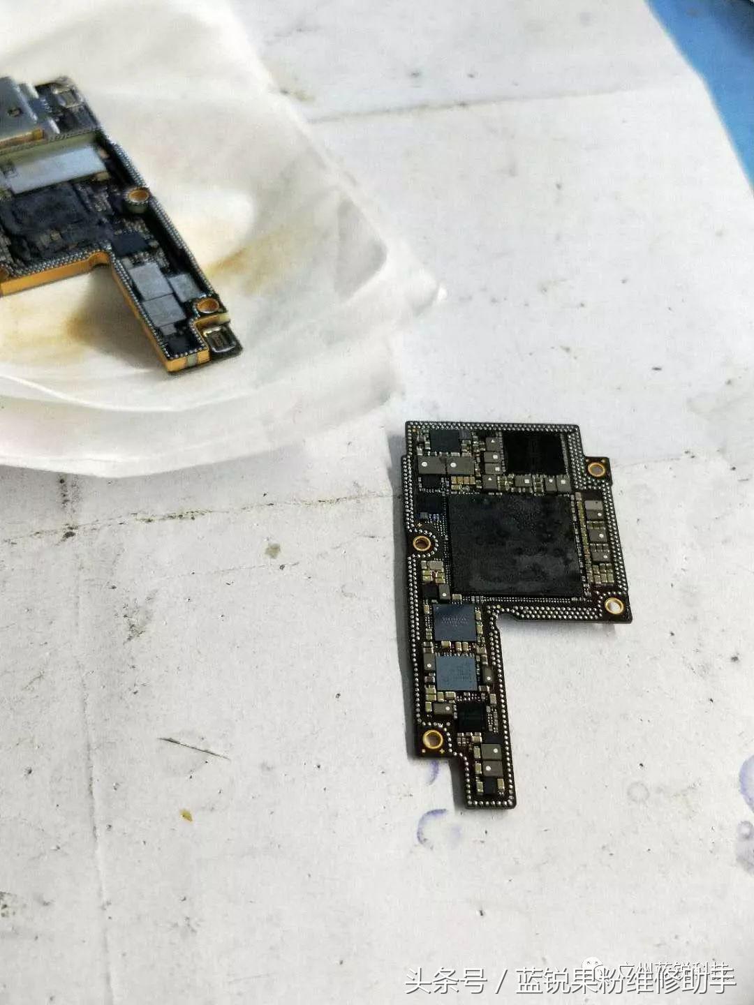 iphonex加电短路的维修思路,iphonex无故重启主板维修