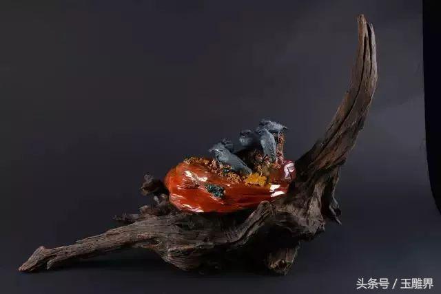 魏烈锋玉雕作品,魏烈锋七彩玛瑙