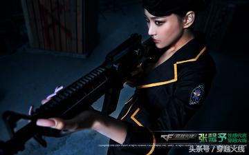 张馨予cf代言电影,张馨予cf代言图片