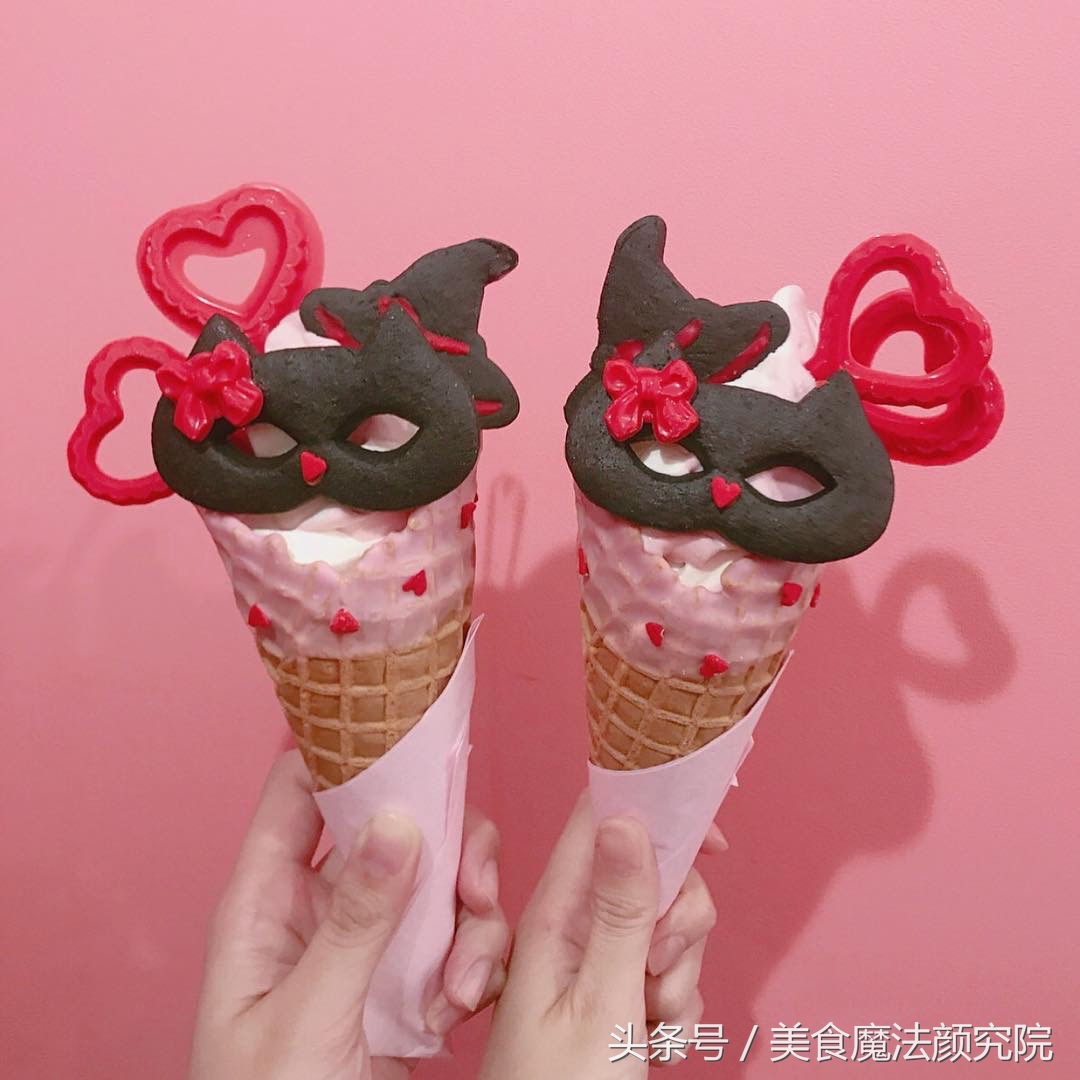 少女心泛滥的日本原宿EddysIceCream，美腻小姐姐聚集地~