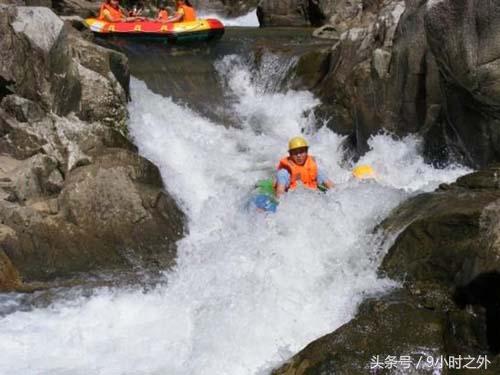 惠州最刺激的漂流,惠州南昆山川龙峡漂流