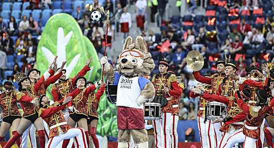 2018年世界杯吉祥物狼,从雄狮开始进化