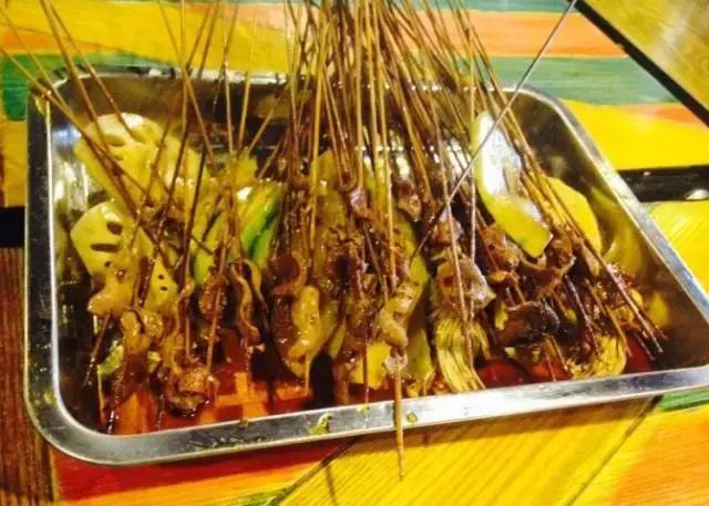 重庆北碚美食小吃一条街,重庆美食合集视频素材