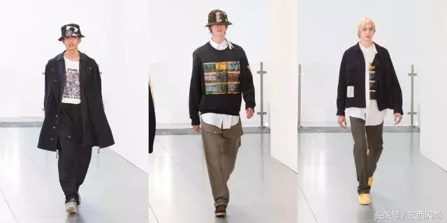 2019春夏伦敦男装周上的三个不同风格的展现