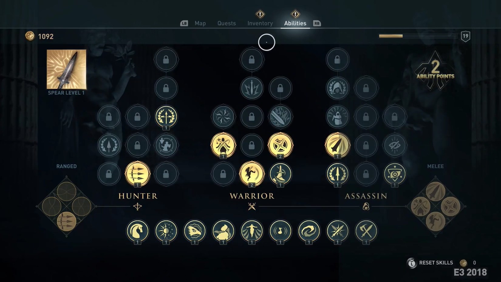 E32018：《刺客信条：奥德赛》新演示斯巴达国王上演信仰之跃