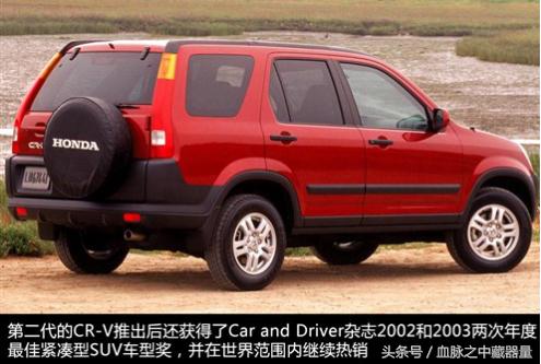 本田CRV进化史（之第二代CRV）