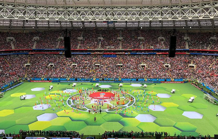 俄罗斯世界杯开幕式现场,世界杯开幕式科技