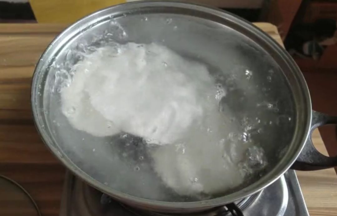 失传已久传统手工饺子,广东红薯粉饺子制作视频