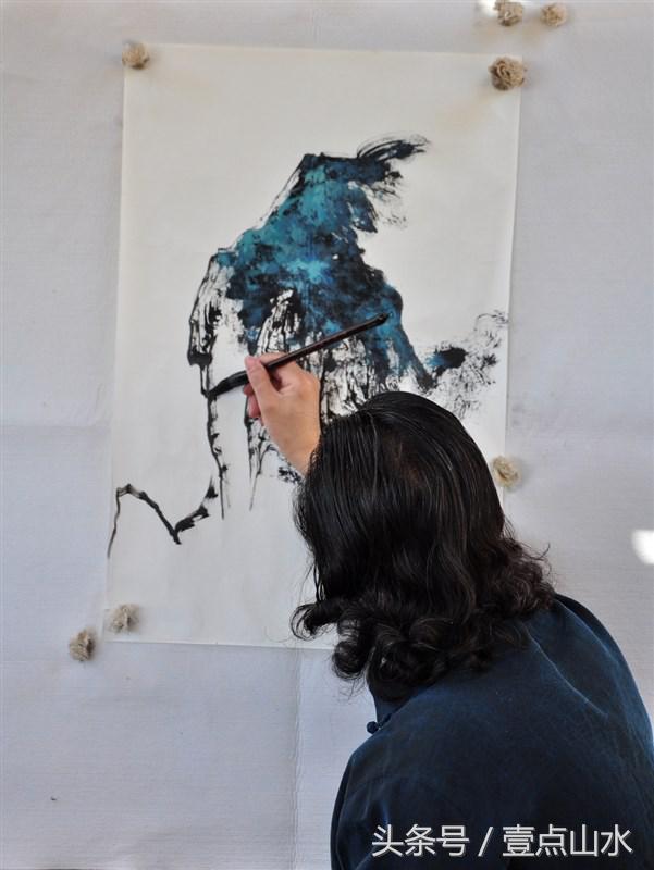 曾刚老师彩墨山水画,曾刚老师写意山水画技法视频