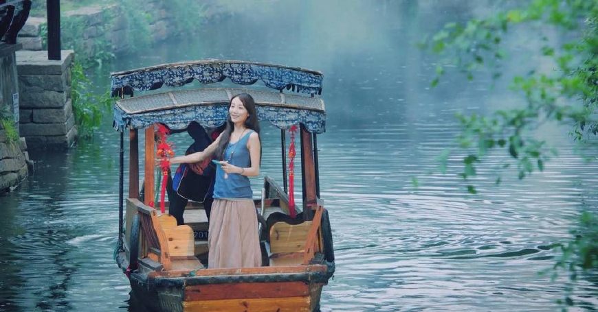 苏州烟雨江南古镇,苏州江南烟雨古镇