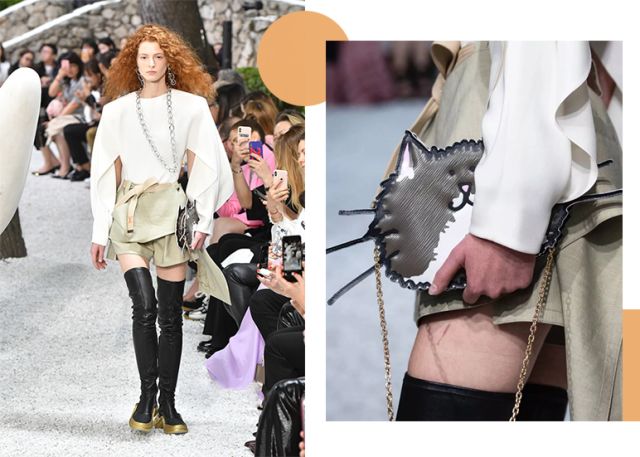 lv定制款狗狗包,lv上画熊猫的包