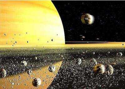 土星因环而美，其实这个20万公里宽的环基本都是水，是从哪来的