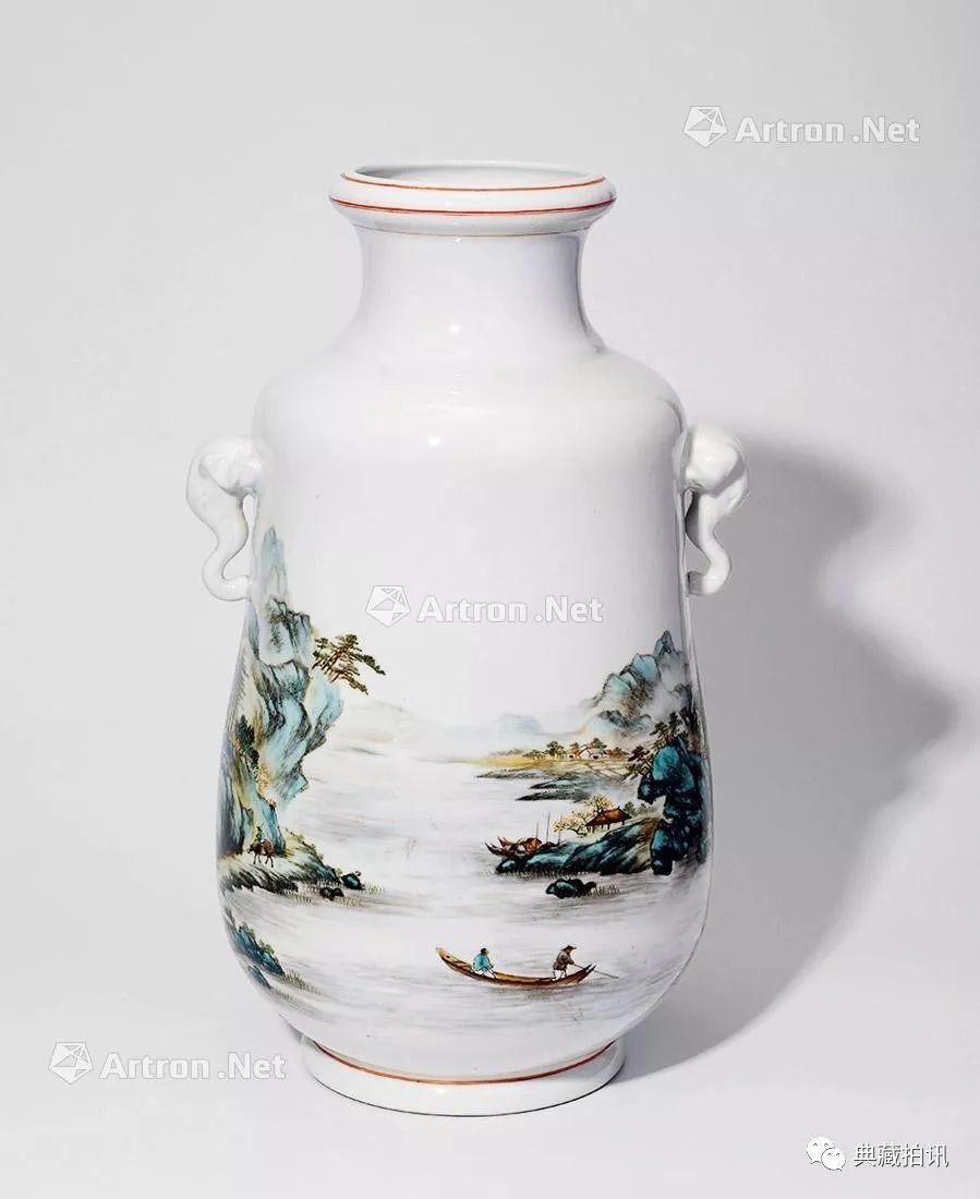 最新成交结果：中贸圣佳瓷艺丹青——近现代文人瓷专场