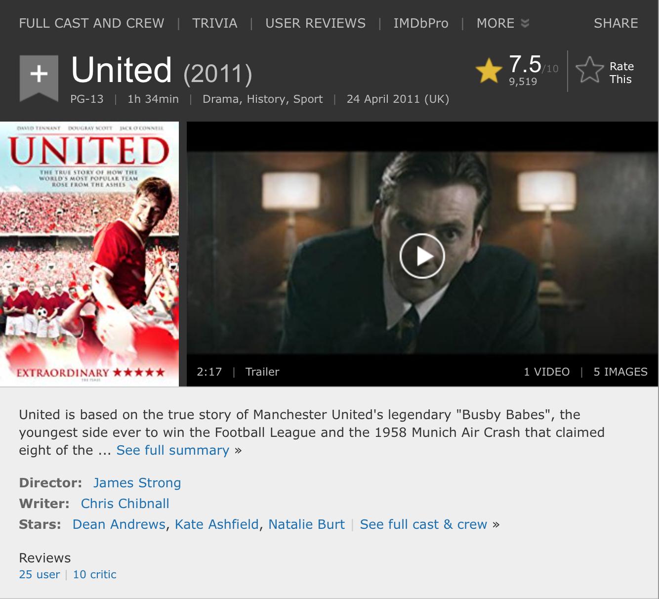 imdb100电影名单,足球电影top1