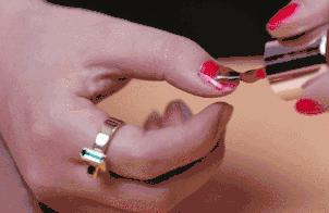 网红美甲超火爆的高级感教程,怎么自己在家做美甲简单又好看