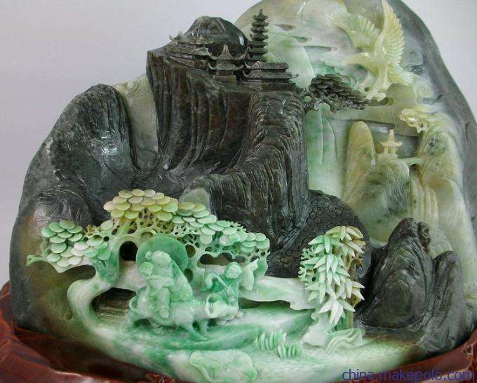 河南南阳独山玉,独山玉最漂亮的颜色