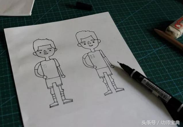 幼儿园创意足球手工简单,3-6岁幼儿手工简单世界杯