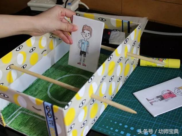 幼儿园创意足球手工简单,3-6岁幼儿手工简单世界杯