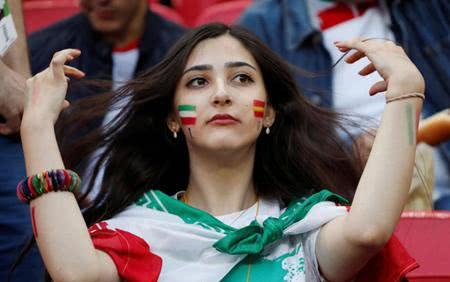 伊朗世界杯伊朗女球迷,世界杯伊朗看台女性