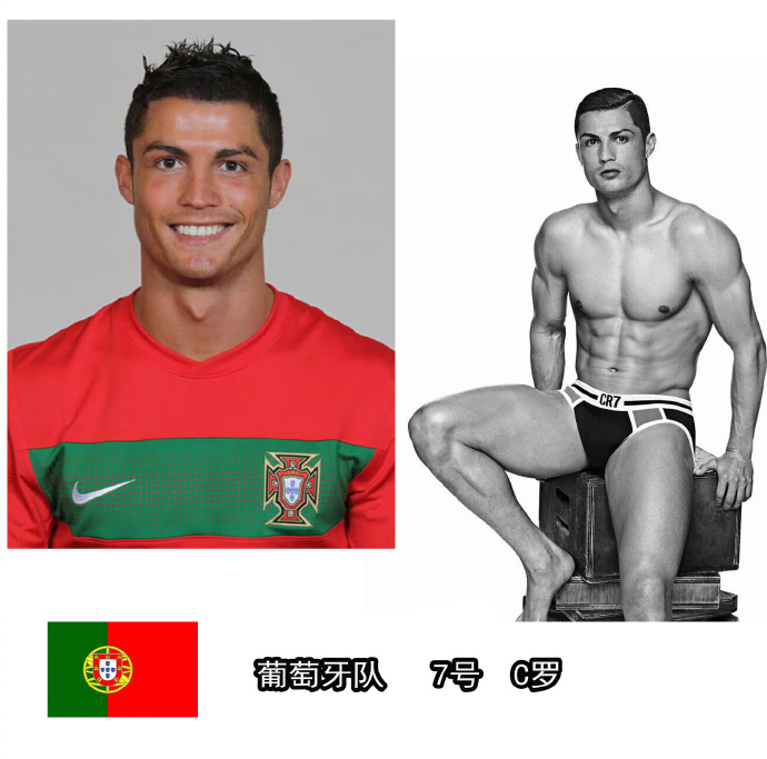 足球男球星肌肉,足球球星肌肉照