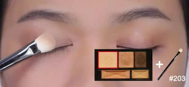 简单四步教你眼影的日常画法,平价又好用的新手眼影画法