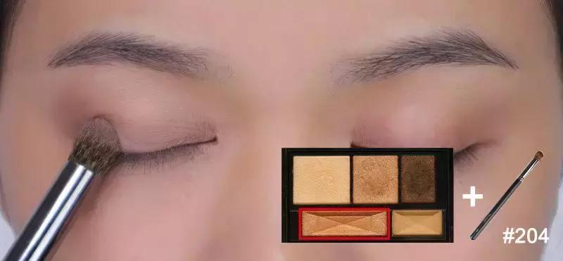 简单四步教你眼影的日常画法,平价又好用的新手眼影画法