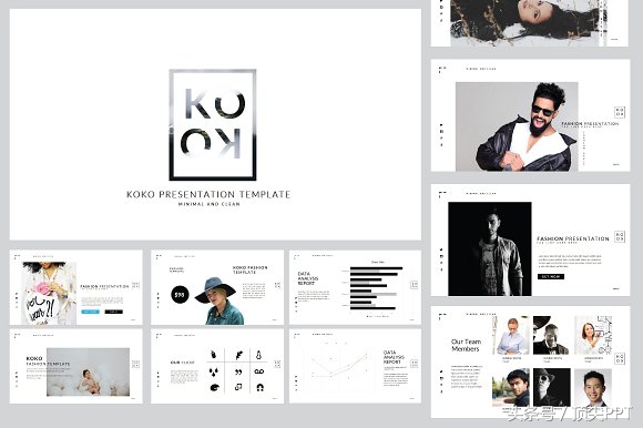 超经典ppt模板素材全套,极简实用个人ppt模板