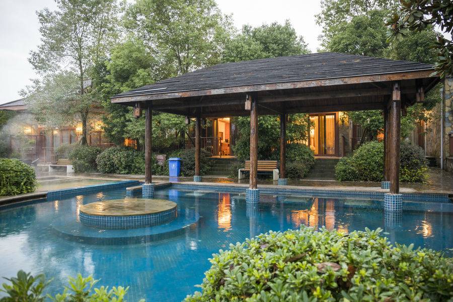 达州海明湖温泉,达州温泉景区