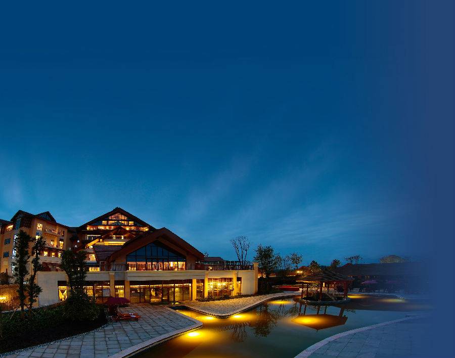 达州海明湖温泉,达州温泉景区