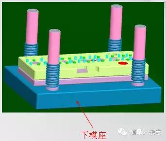 冲压模具自动上料结构动态图,冲压模具刺破结构图解
