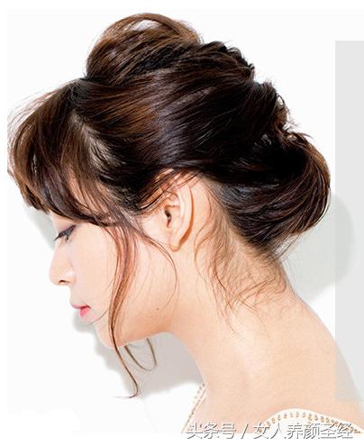 教大家几款盘头发方法,这样盘头发超有气质