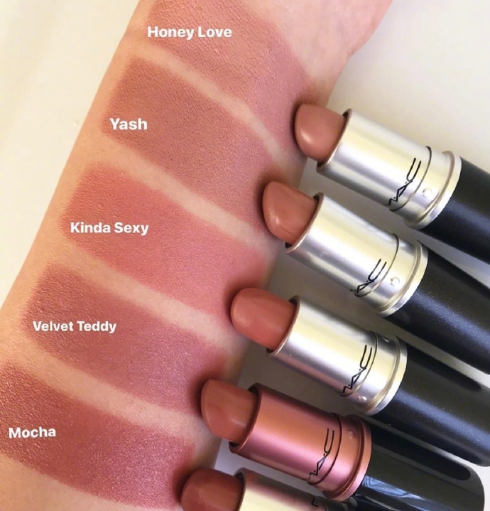 mac口红chili小辣椒色种草,mac口红rubywoo和迪奥999哑光