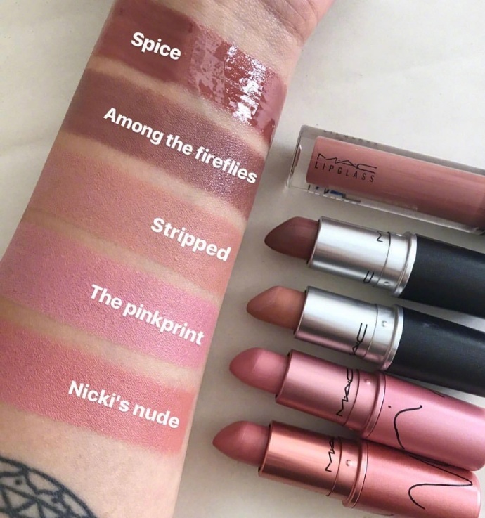 mac口红chili小辣椒色种草,mac口红rubywoo和迪奥999哑光