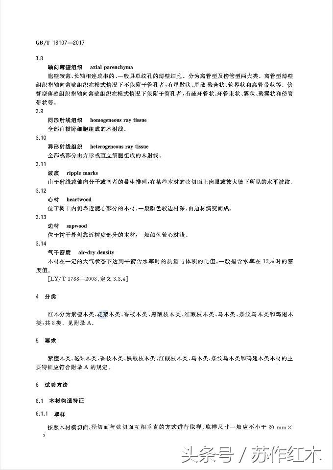 红木新国标,红木新国标最新消息