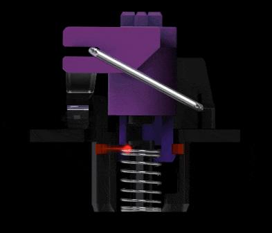 雷蛇键盘猎魂光蛛紫轴测评,雷蛇猎魂光蛛精英版评测