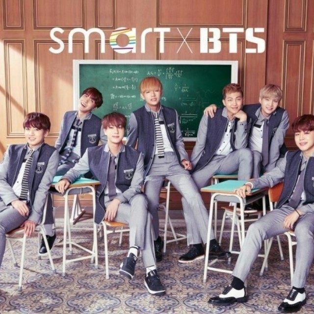 就是这么讲义气,bts的smart校服