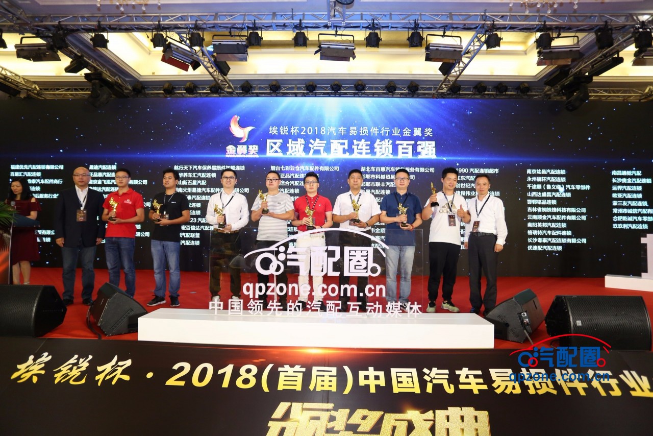 埃锐杯2018(首届)中国汽车易损件行业金翼奖颁奖盛典隆重举行