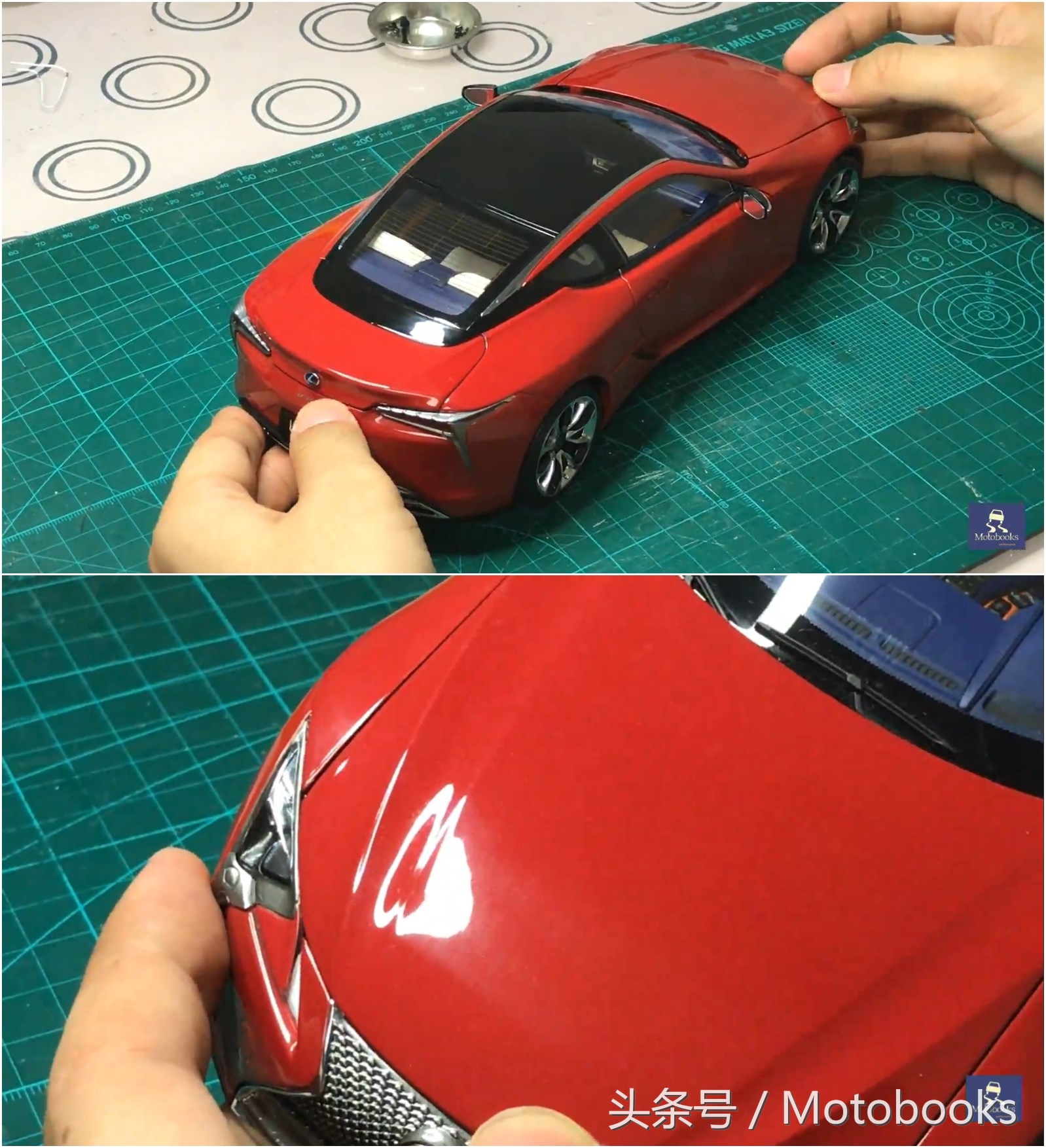 爱拆车模｜为你解剖良心！1:18原厂雷克萨斯LC500h汽车模型