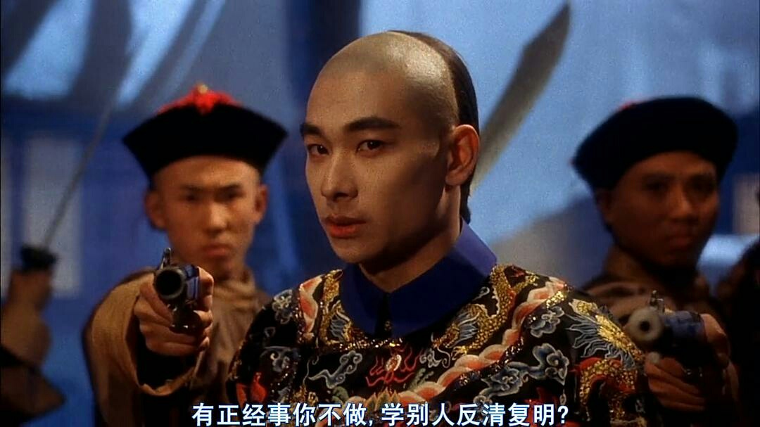 李连杰在赵文卓演反派的这部古装动作片里，搞笑天赋不输张卫健！