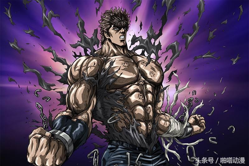 肌肉男肌肉生长过程3d动画,动漫肌肉男vs动漫肌肉男