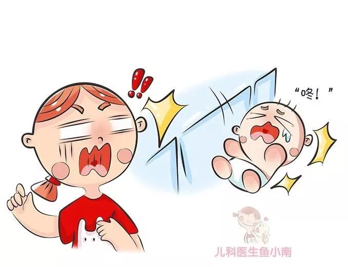 宝宝后脑勺着地会头皮痒吗,宝宝后脑着地会摔傻吗