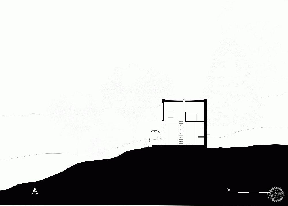 在少年成长的地方盖一座度假小屋,常回来看看