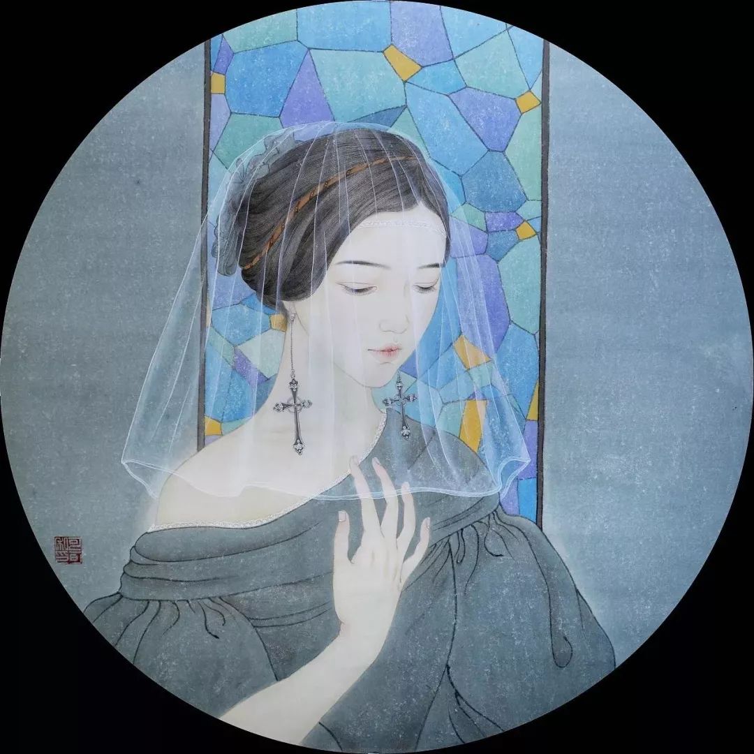 太美了！轻柔曼透，香艳的极致诱惑，国画欣赏