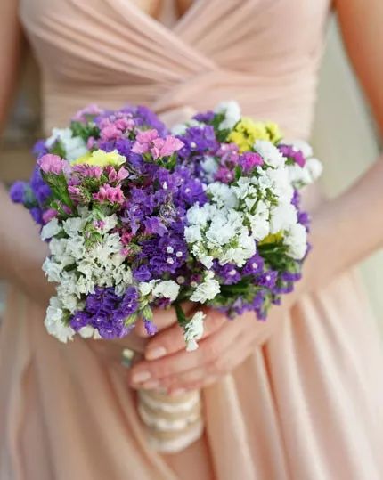 勿忘我花束制作方法超简单,自制勿忘我花束包装教程