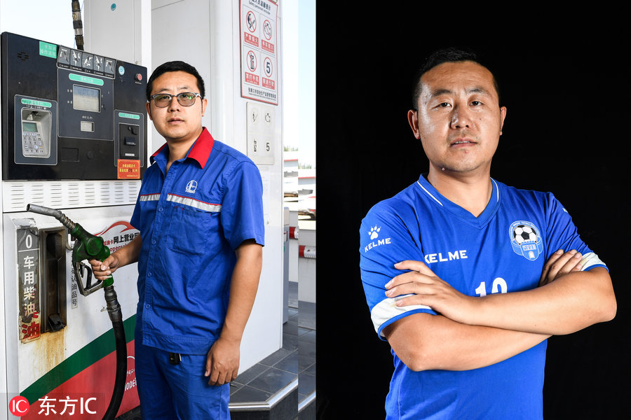 张家口也有“冰岛”队各行各业的他们因足球走到一起