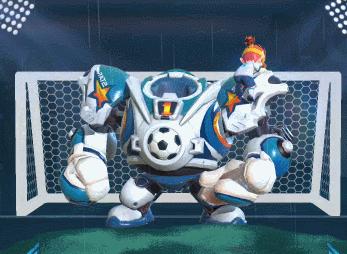 王者荣耀刘禅的天才门将测评,刘禅天才门将的皮肤海报