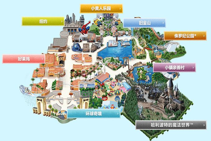 环球影城冬天游玩顺序攻略,北京环球影城附近游玩攻略