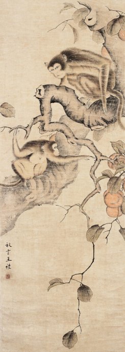 王礼写意花鸟画,陈洪绶人物师承