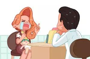 孩子发烧父母立马就能察觉,家长发烧呕吐